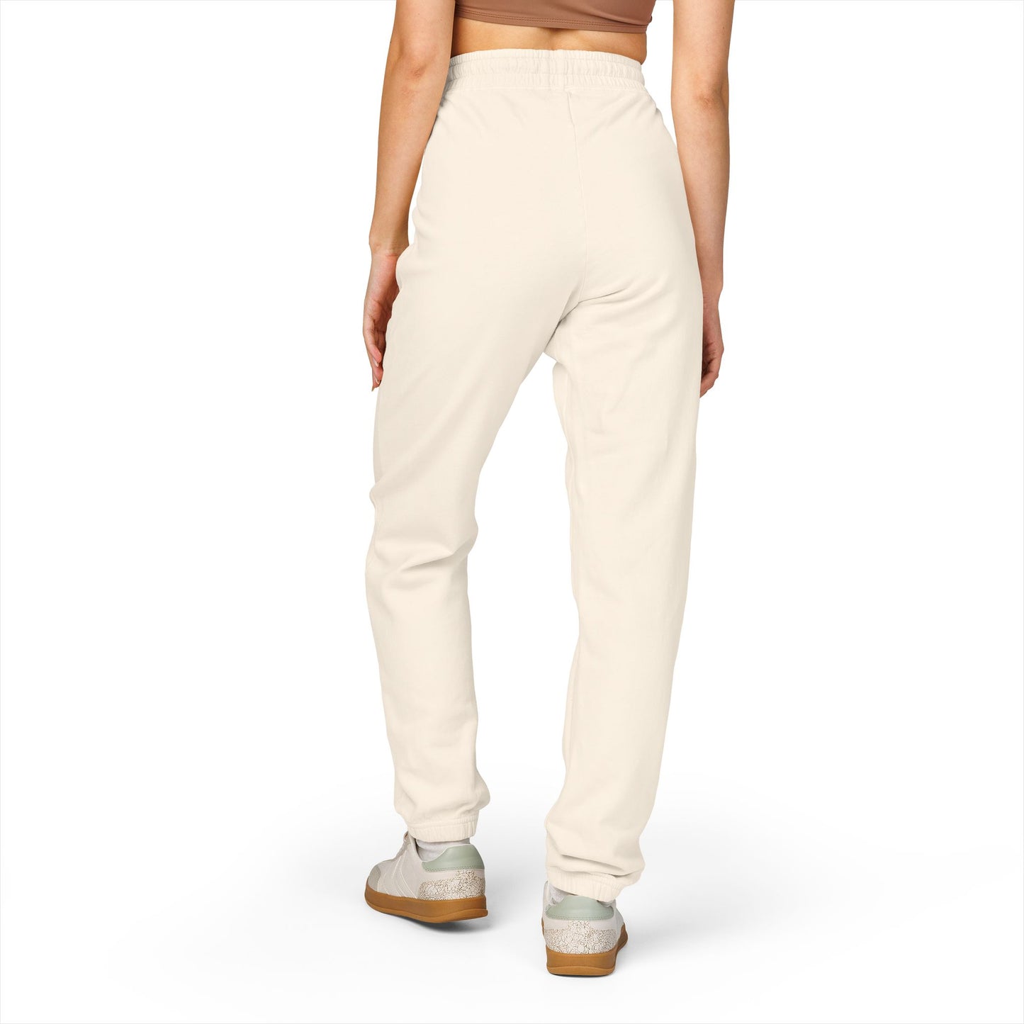 Cozy Unisex Garment-Dyed Fleece Sweatpants, Relaxed Fit Joggers, Comfortable Lounge Pants, Casual Athleisure Wear, Perfect for Home or Gym