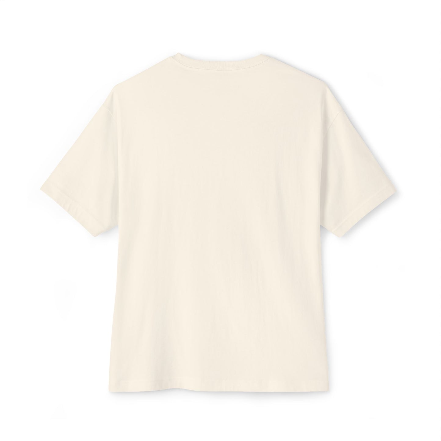 Minimalist Unisex Boxy Tee with Cross Design - Casual Wear, Relaxed Fit, Gifts for Him or Her, Everyday Style, Spiritual Apparel