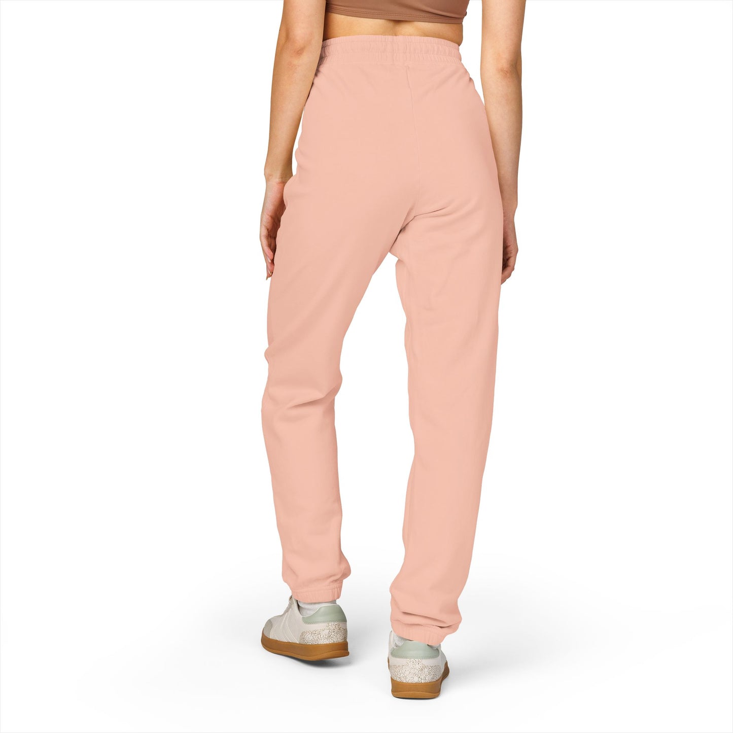 Cozy Unisex Garment-Dyed Fleece Sweatpants, Relaxed Fit Joggers, Comfortable Lounge Pants, Casual Athleisure Wear, Perfect for Home or Gym