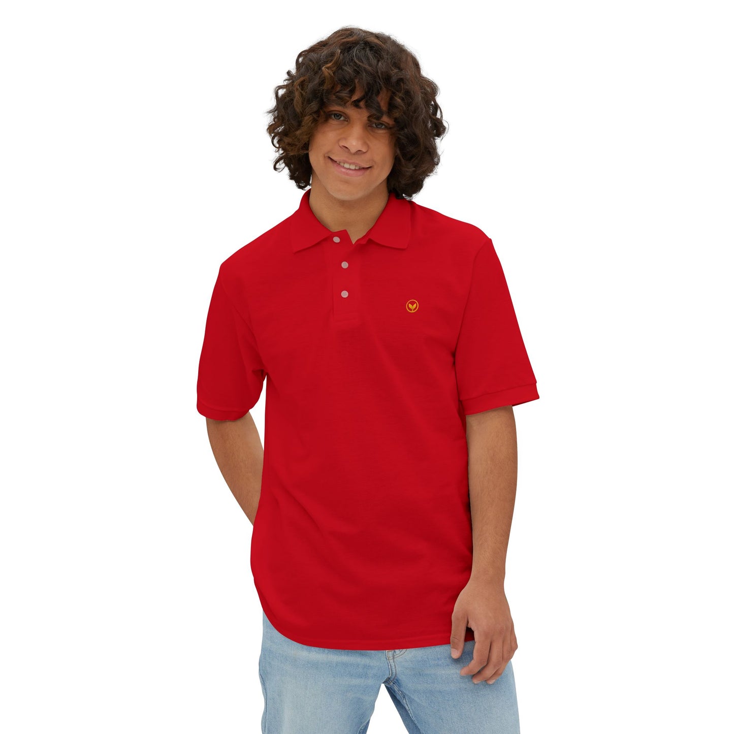 Classic Men's Piqué Polo, Stylish Casual Wear, Perfect for Work or Leisure, Summer Outfits, Golf Days, Gift for Him