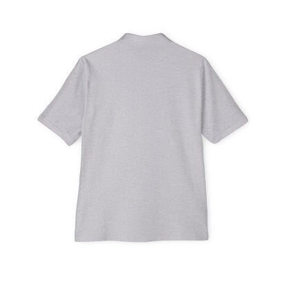 Men's Piqué Polo Shirt with AUREA Design - Casual Style, Gift for Him, Summer Essential, Versatile Wear, Golf or Everyday Use