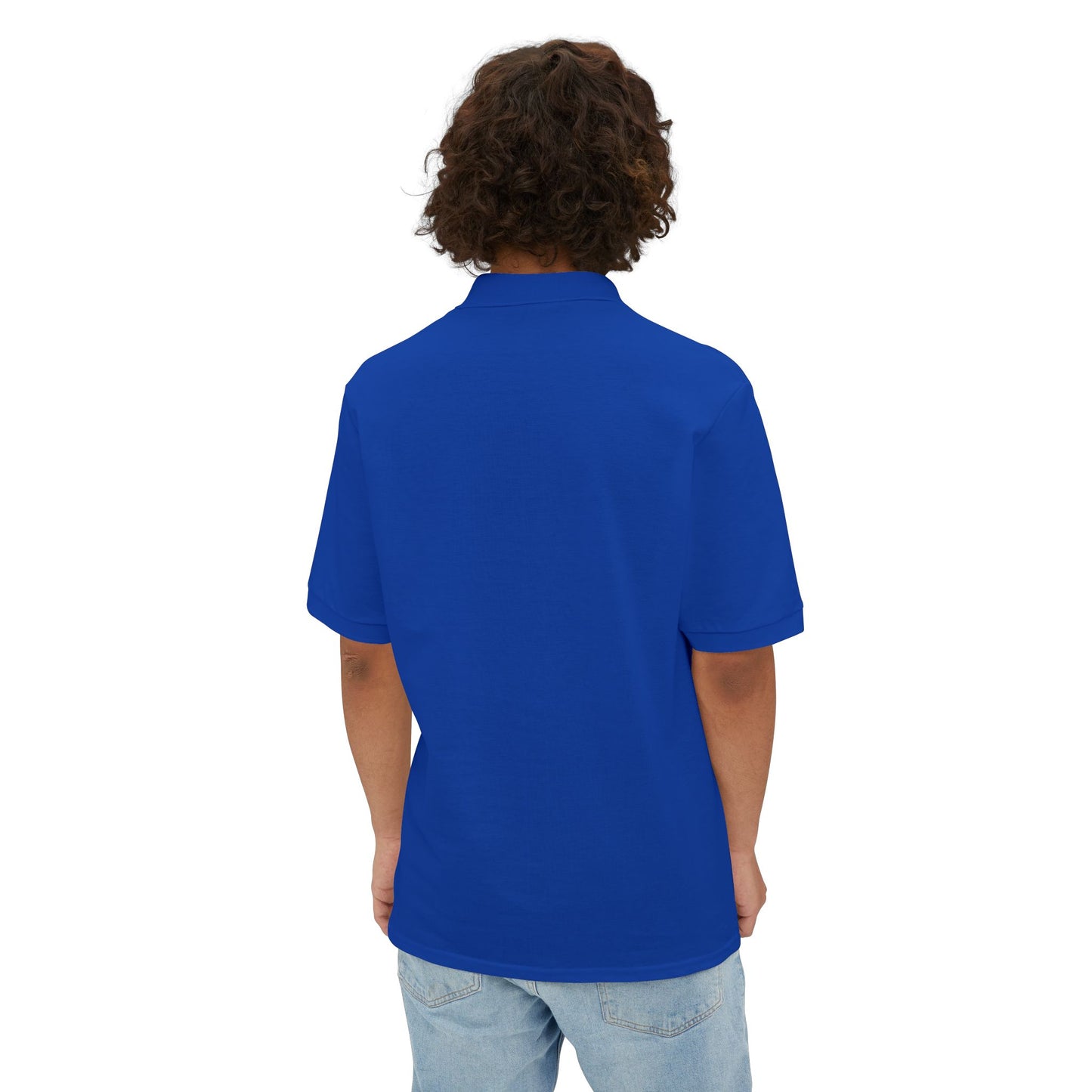 Men's Classic Piqué Polo Shirt, Casual Polo, Summer Top, Gift for Him, Preppy Style, Elegant Workwear