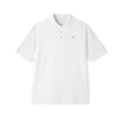 Men's Classic Piqué Polo Shirt, Casual Polo, Summer Top, Gift for Him, Preppy Style, Elegant Workwear