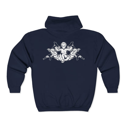 Unisex Heavy Blend Zip Hoodie for Cozy Comfort | Perfect for Casual Outings, Gifts, and Celebrations