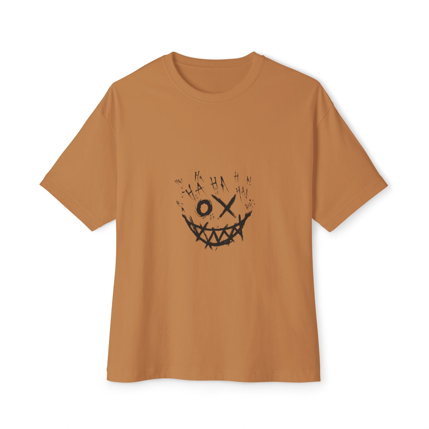 Unisex Oversized Boxy Tee with Playful Graphic, Casual Streetwear Top, Comfortable Daily Wear, Unique Gift Idea, Trendy Apparel