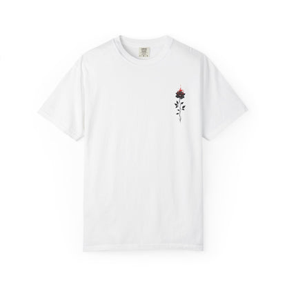 Rose Design Unisex Garment-Dyed T-shirt | Casual Summer Wardrobe Essential, Gift for Her, Floral Tee, Nature Lover's Must-Have, [...]