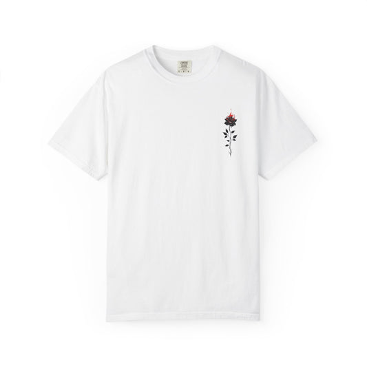Rose Design Unisex Garment-Dyed T-shirt | Casual Summer Wardrobe Essential, Gift for Her, Floral Tee, Nature Lover's Must-Have, [...]