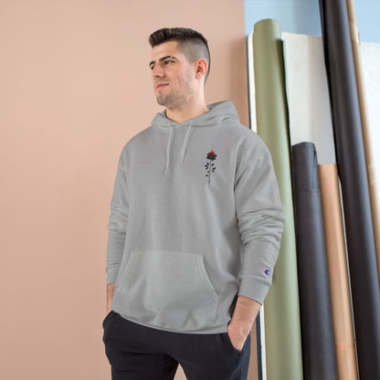 Floral Champion Hoodie | Stylish Comfort, Casual Wear, Gift for Her, Streetwear, Autumn Outfit