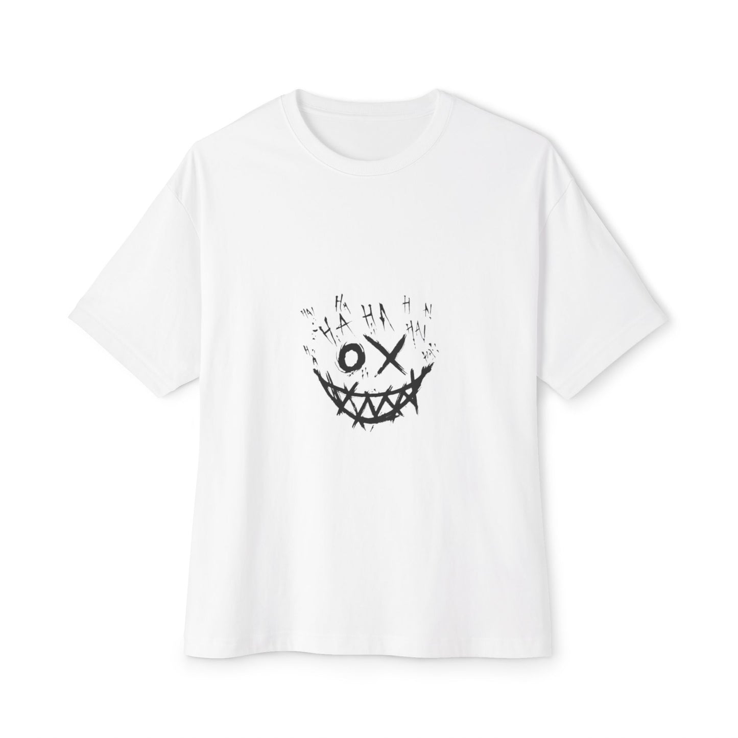 Unisex Oversized Boxy Tee with Playful Graphic, Casual Streetwear Top, Comfortable Daily Wear, Unique Gift Idea, Trendy Apparel