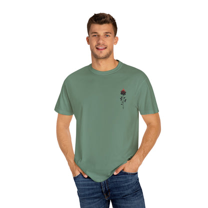 Rose Design Unisex Garment-Dyed T-shirt | Casual Summer Wardrobe Essential, Gift for Her, Floral Tee, Nature Lover's Must-Have, [...]