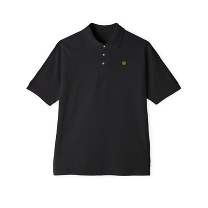 Men's Classic Piqué Polo Shirt, Casual Polo, Summer Top, Gift for Him, Preppy Style, Elegant Workwear