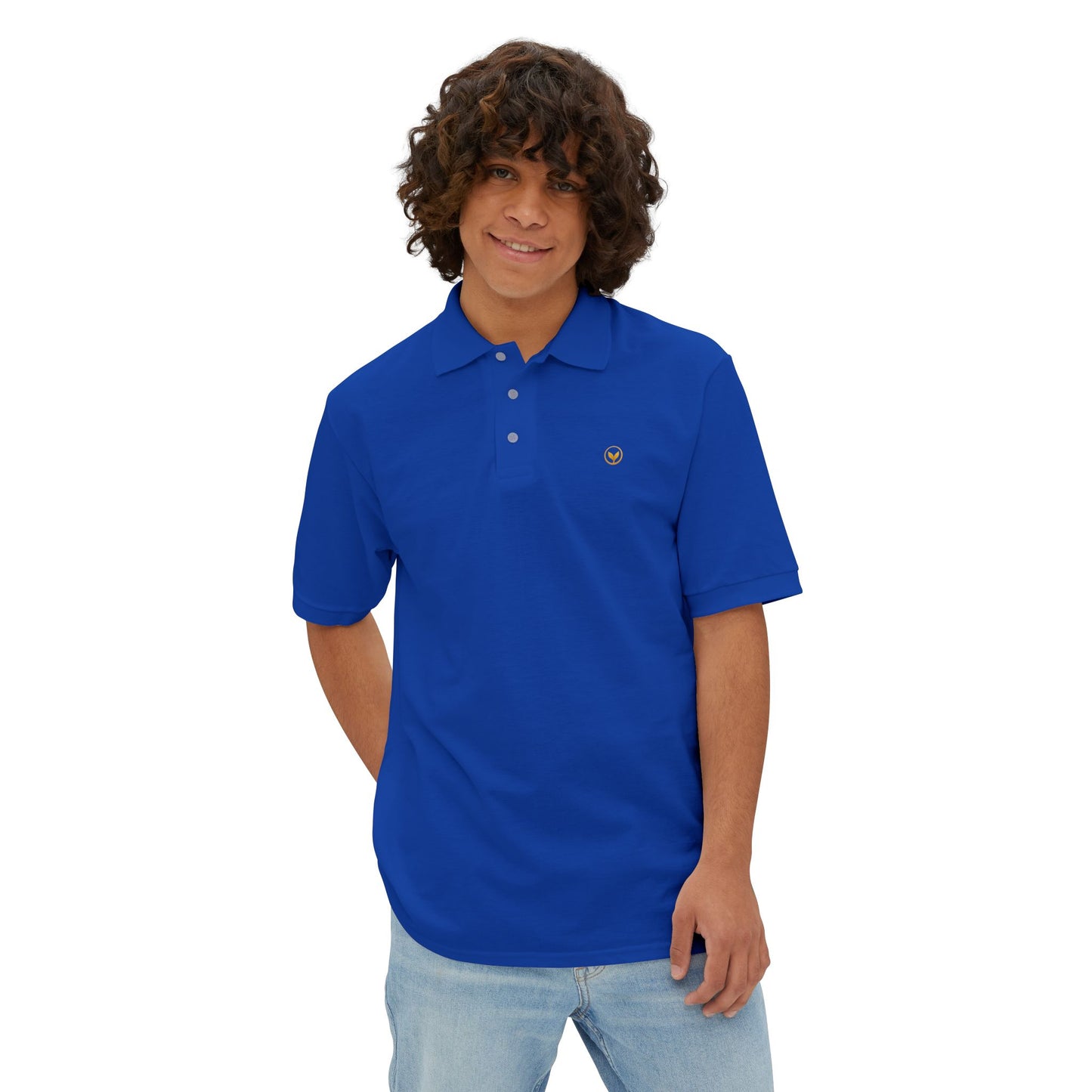 Classic Men's Piqué Polo, Stylish Casual Wear, Perfect for Work or Leisure, Summer Outfits, Golf Days, Gift for Him