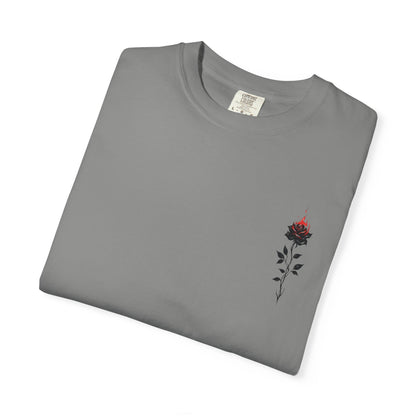 Rose Design Unisex Garment-Dyed T-shirt | Casual Summer Wardrobe Essential, Gift for Her, Floral Tee, Nature Lover's Must-Have, [...]