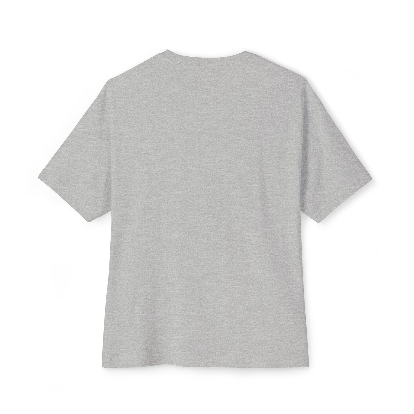 Minimalist Unisex Boxy Tee with Cross Design - Casual Wear, Relaxed Fit, Gifts for Him or Her, Everyday Style, Spiritual Apparel