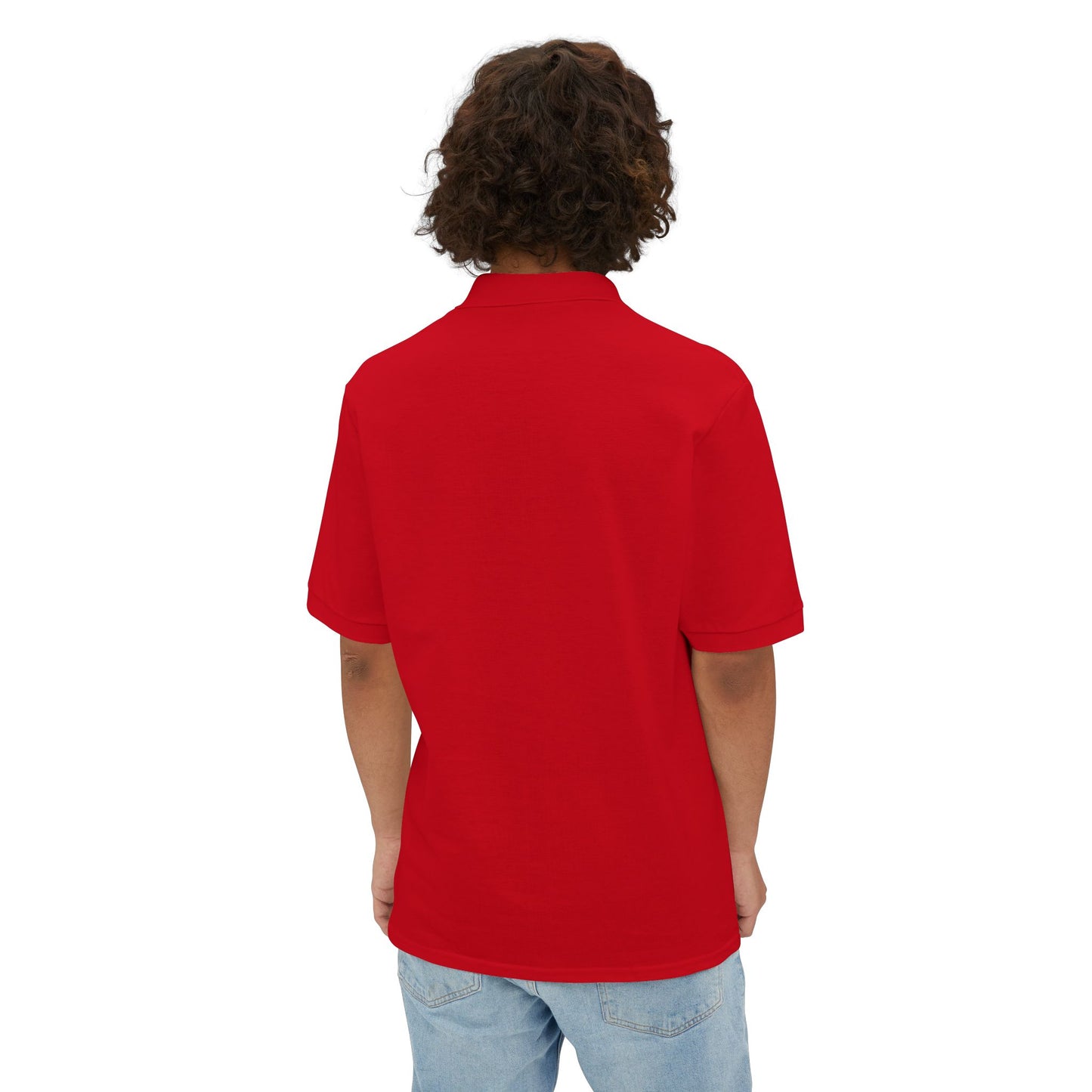 Men's Classic Piqué Polo Shirt, Casual Polo, Summer Top, Gift for Him, Preppy Style, Elegant Workwear