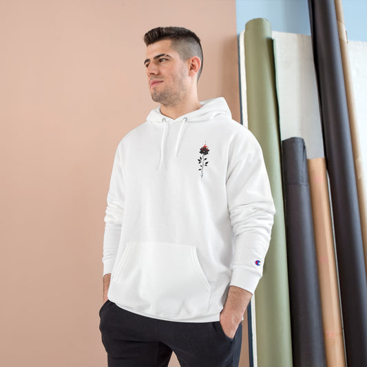 Floral Champion Hoodie | Stylish Comfort, Casual Wear, Gift for Her, Streetwear, Autumn Outfit