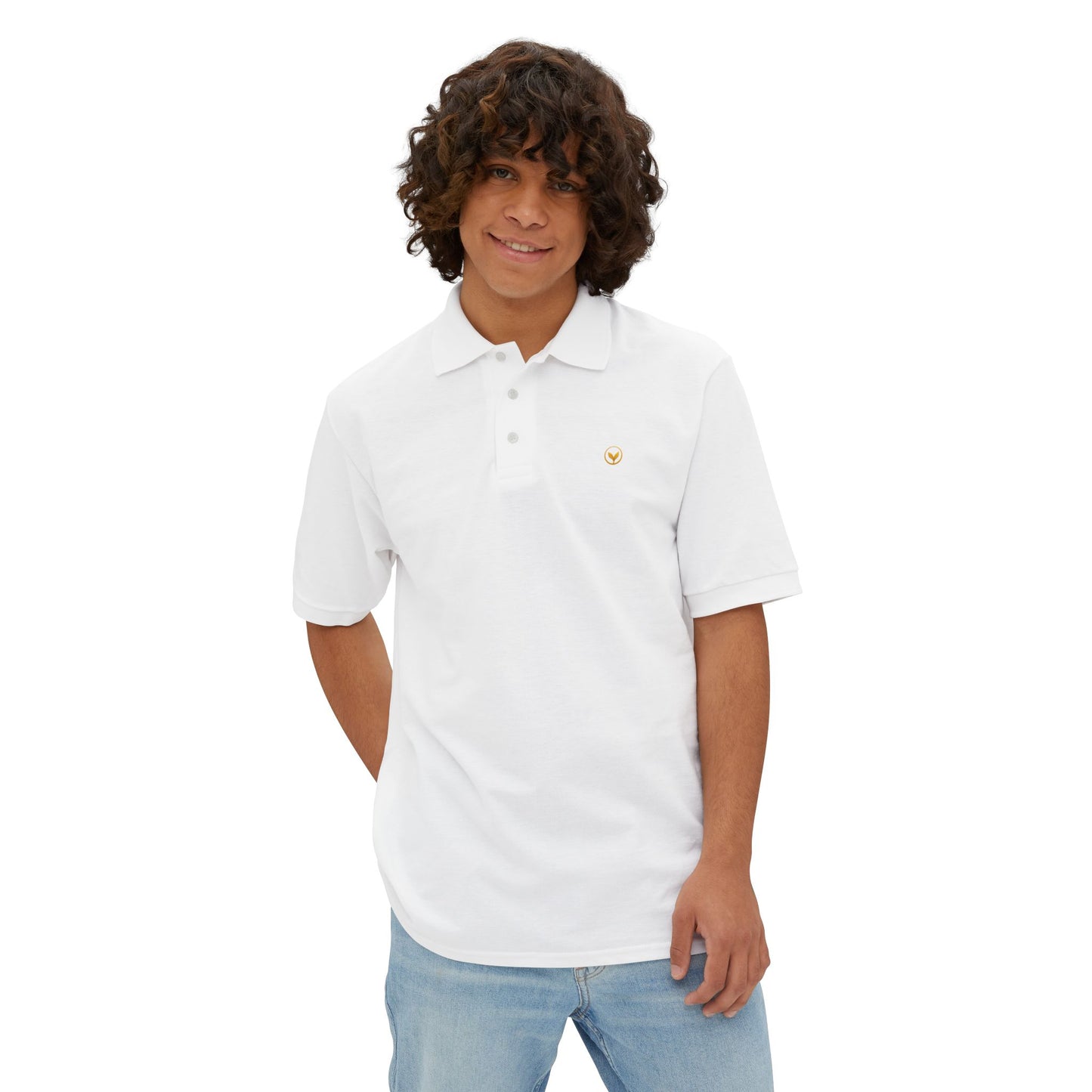Classic Men's Piqué Polo, Stylish Casual Wear, Perfect for Work or Leisure, Summer Outfits, Golf Days, Gift for Him
