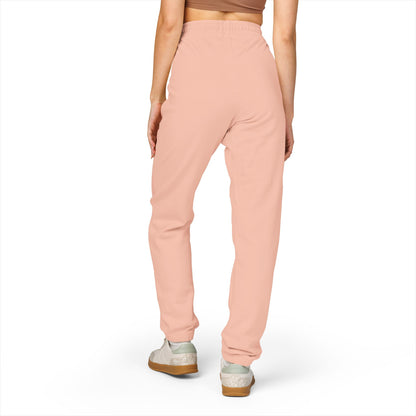 Cozy Unisex Garment-Dyed Fleece Sweatpants, Relaxed Fit Joggers, Comfortable Lounge Pants, Casual Athleisure Wear, Perfect for Home or Gym