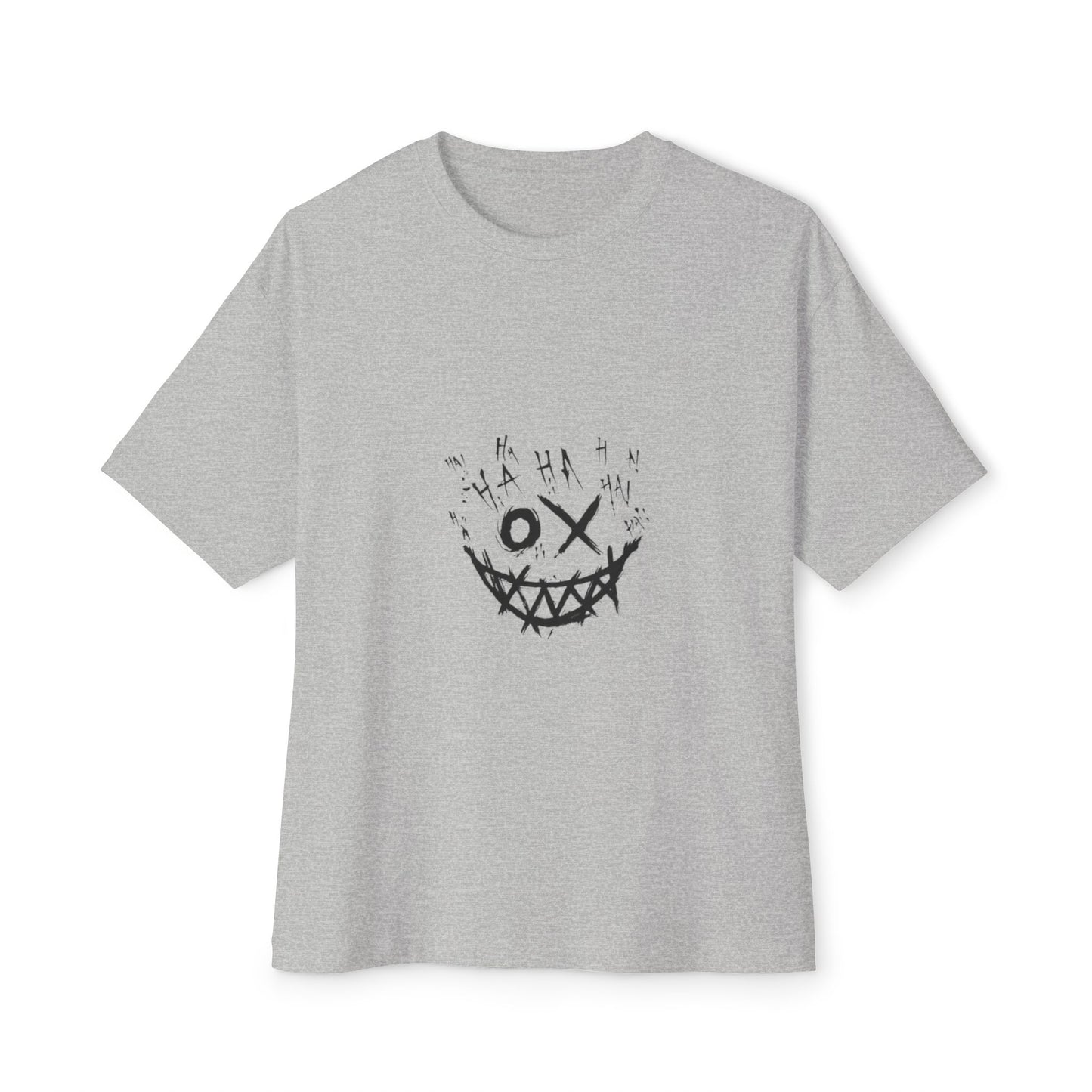 Unisex Oversized Boxy Tee with Playful Graphic, Casual Streetwear Top, Comfortable Daily Wear, Unique Gift Idea, Trendy Apparel